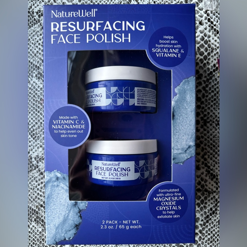 Nature Well resurfacing face polish , brand new, face care